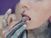 Anuskatzz: Emulate Anal Threesome!