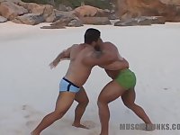 Astonishing Porn Clip Homosexual Wrestling Incredible Show