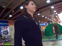 MallCuties Ladies cuckold their boysfriends for free shopping compilation
