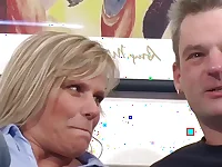Susi wants 2 cocks and doesn't dare in front of her man