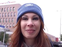 German casting: Lanas canny anal set-to with a well-endowed man