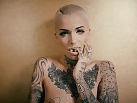 Vacant blonde roughly fucked and covered in sperm