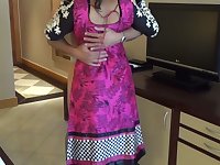 Horny desi girl playing