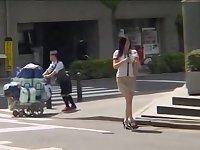 Gorgeous Jap gets screwed in kinky massage clip