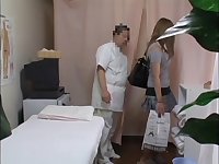 massage membrane of hot Japanese broad possessions fingered