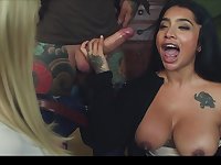 Beautiful hookers sex soul-stirring clip