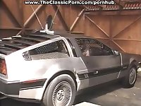 Hot sex orgy sex orgy on retro film over