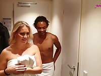 German MILF shows off her voluptuous lion-heartedness