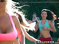 Satisfying desires with triune and oral pleasure in HD video