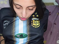 Best Friend Fucks Me Hard - Rough Doggy & Creampie - Big Bushwa Argentine Homemade