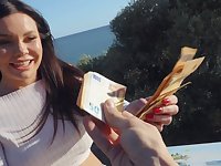 Amateur filmed fucking after accepting money